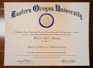 Eastern Oregon University degree