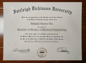 Fairleigh Dickinson University degree