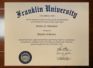 Franklin University degree