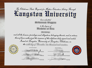 Langston University degree