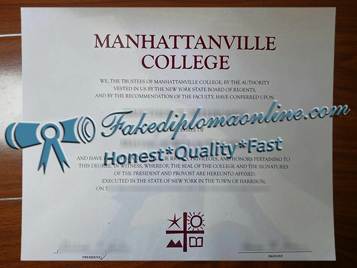 Manhattanville College diploma