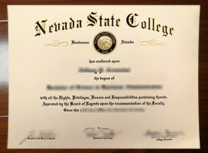 Nevada State College degree