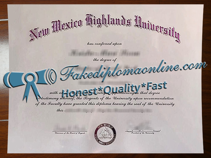 New Mexico Highlands University degree