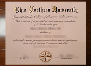 Ohio Northern University degree