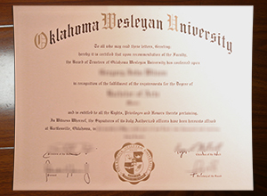 Oklahoma Wesleyan University degree