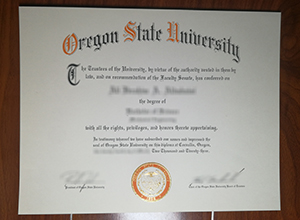 Oregon State University degree