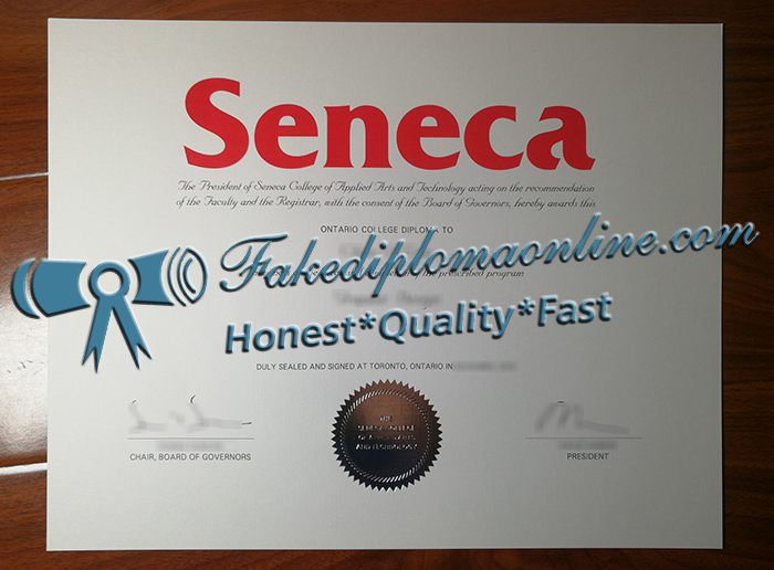 Seneca Polytechnic diploma