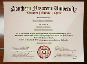 Southern Nazarene University degree