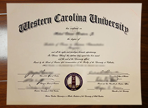 Western Carolina University degree