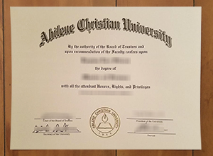 Abilene Christian University degree