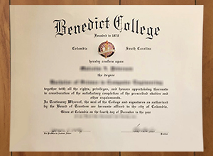 Benedict College degree