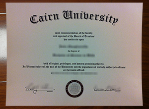 Cairn University degree