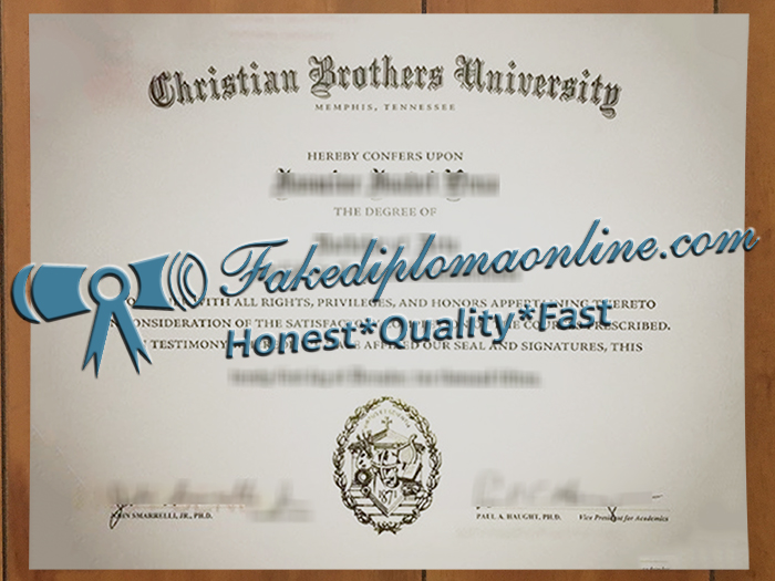 Christian Brothers University diploma