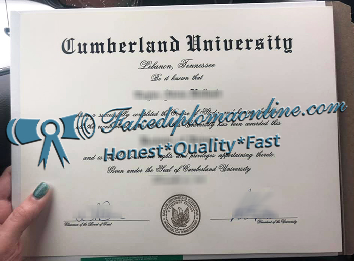 Cumberland University degree