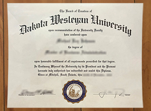 Dakota Wesleyan University degree