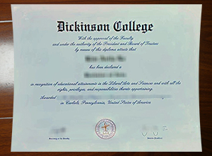 Dickinson College degree