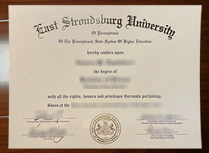 East Stroudsburg University degree