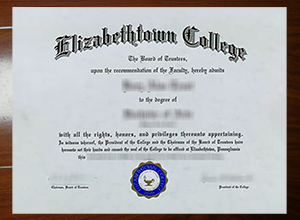 Elizabethtown College degree