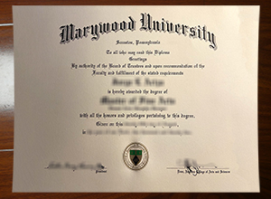 Marywood University degree