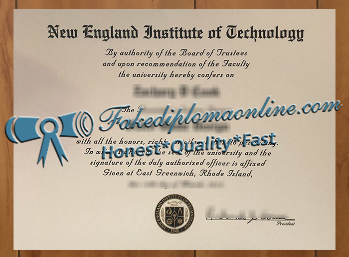 New England Institute of Technology degree