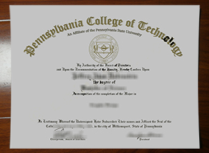 Pennsylvania College of Technology degree