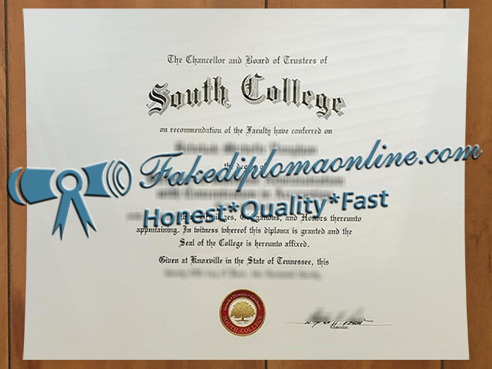 South College diploma