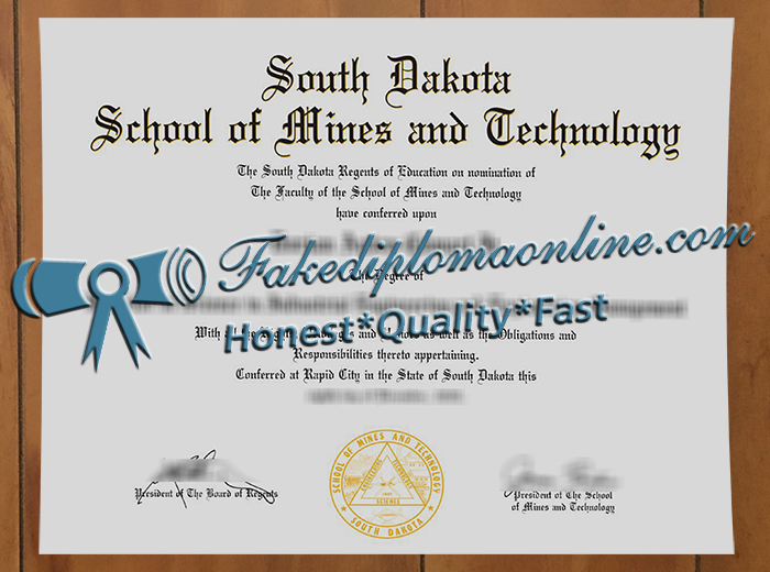 South Dakota Mines degree