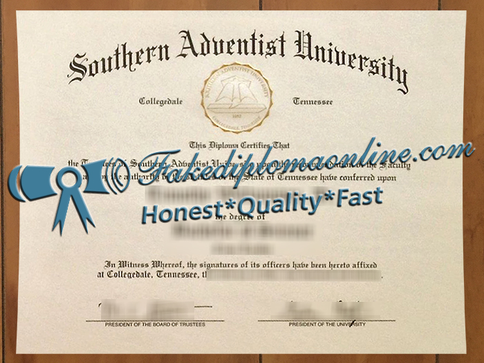 Southern Adventist University diploma