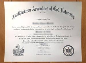 Southwestern Assemblies of God University degree