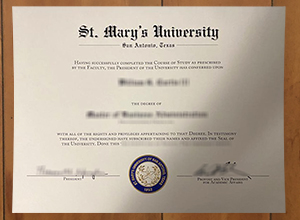 St. Mary's University degree