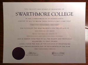 Swarthmore College degree