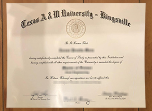 Texas A&M University--Kingsville degree