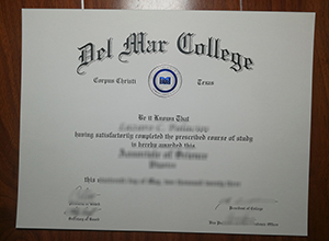 Del Mar College diploma