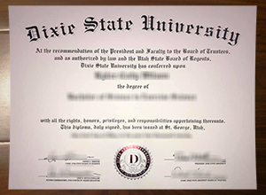 Dixie State University degree