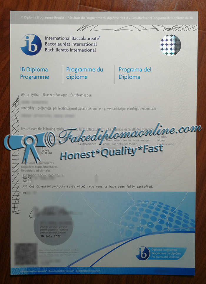 International Baccalaureate Diploma