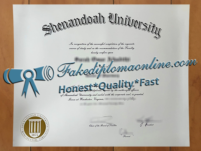 Shenandoah University degree