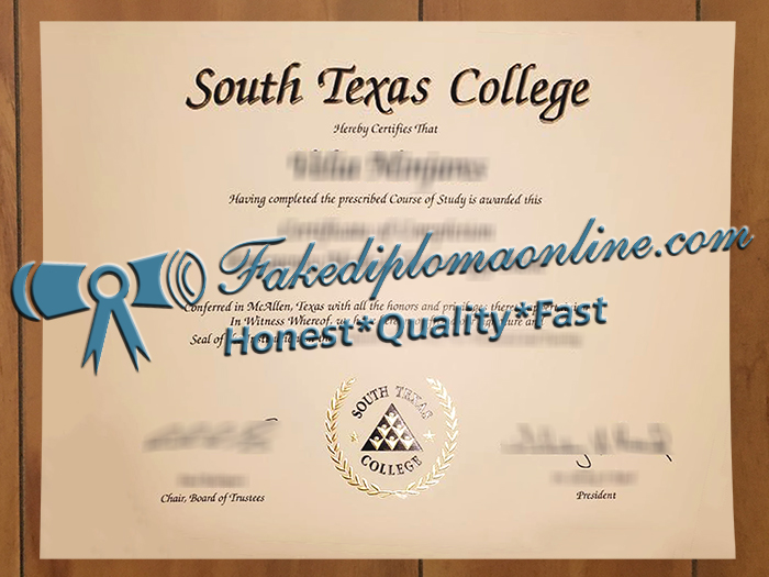 South Texas College diploma