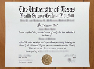 University of Texas Health Science Center at Houston degree