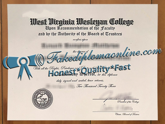 West Virginia Wesleyan College degree