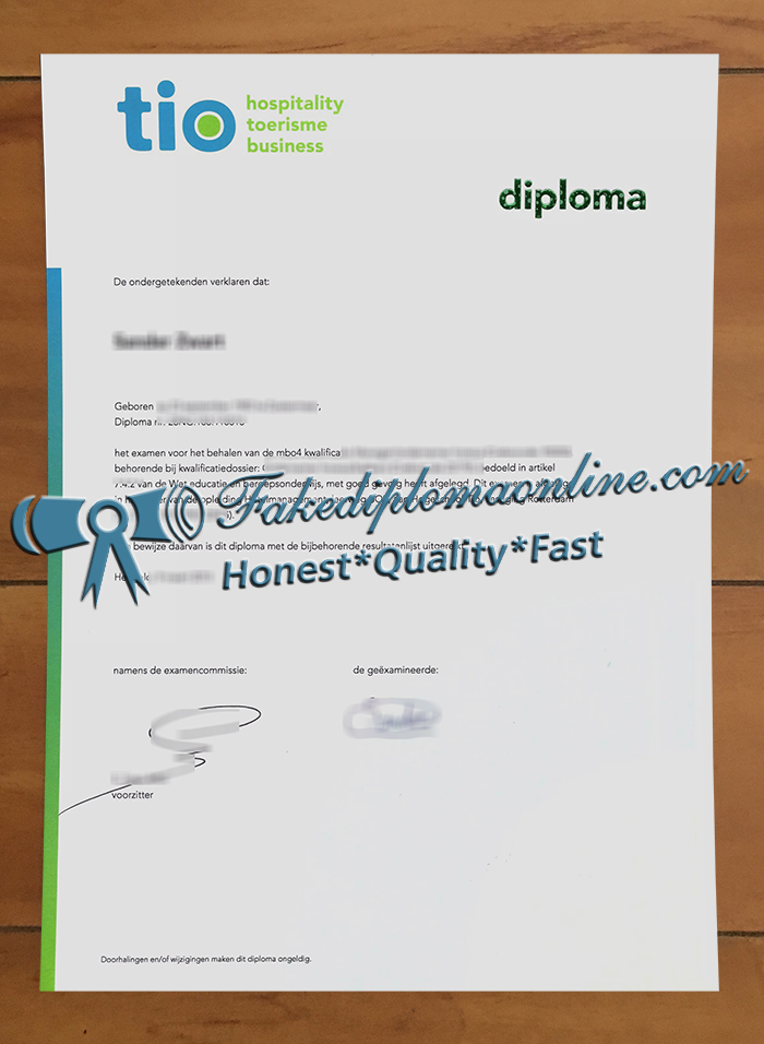 Hogeschool Tio diploma