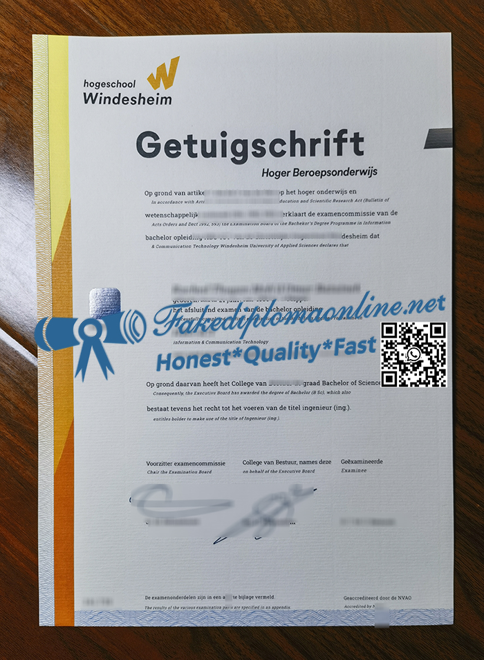 Hogeschool Windesheim diploma