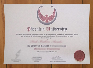 Phoenicia University degree