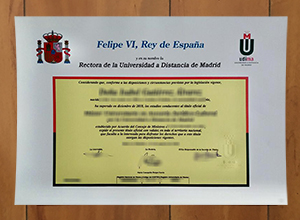 Universidad a Distancia de Madrid degree