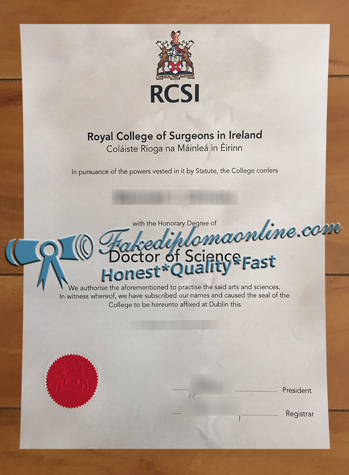 Royal College of Surgeons in Ireland degree