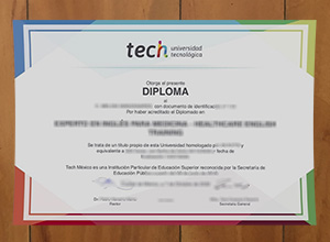 TECH Universidad Tecnológica degree