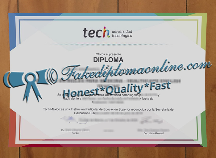 TECH Universidad Tecnológica diploma