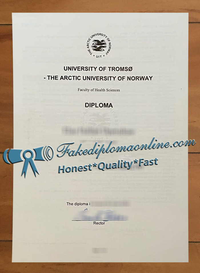 Universitetet i Tromsø diploma