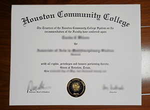 Houston Community College diploma