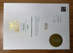 Institution of Civil Engineers certificate