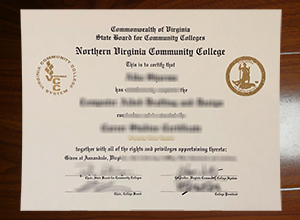 Northern Virginia Community College diploma